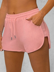 Women's Sweat Shorts - Powder Pink OZONEE JS/8K951/38