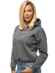 Women's Hoodie - Anthracite OZONEE JS/KSW2028