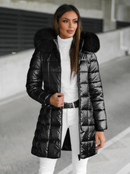 Women's Jacket - Black OZONEE JS/16M9120/392Z