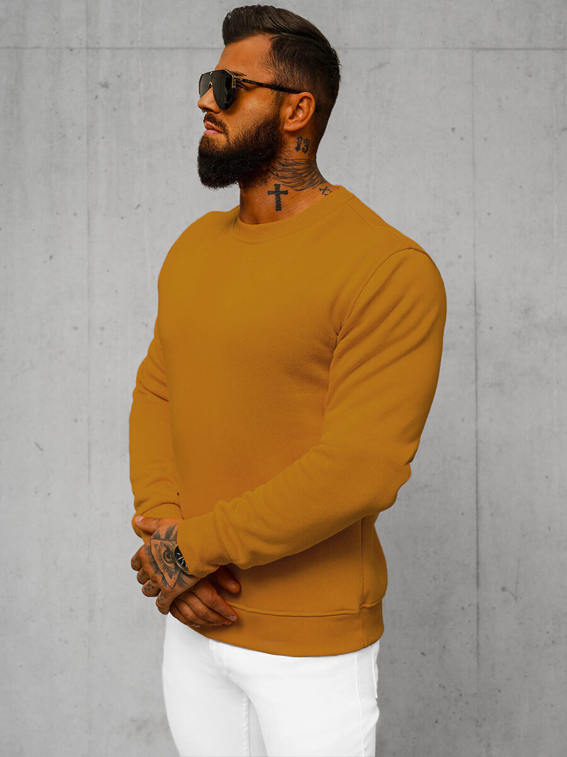 Men's Sweatshirt - Camel OZONEE JS/2001-10Z