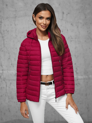 Women's Jacket - Burgundy OZONEE JS/16M9101/06