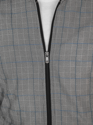 Men's set - jacket and chino pants Grey-Blue OZONEE DJ/5619