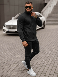 Men's Tracksuit - Black OZONEE JS/68C10385/3Z