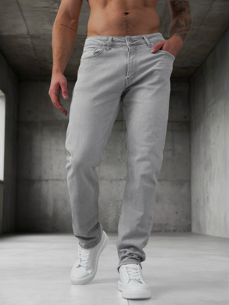 Men's Jeans - Grey OZONEE DO/4041/2