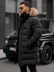 Men's Winter Jacket - Black OZONEE JS/25M9803/392Z