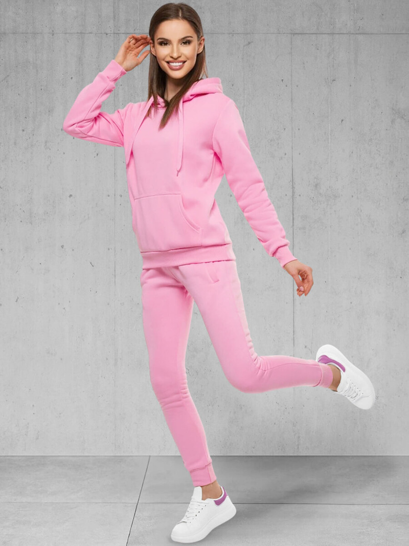 Women's tracksuit light pink OZONEE 02
