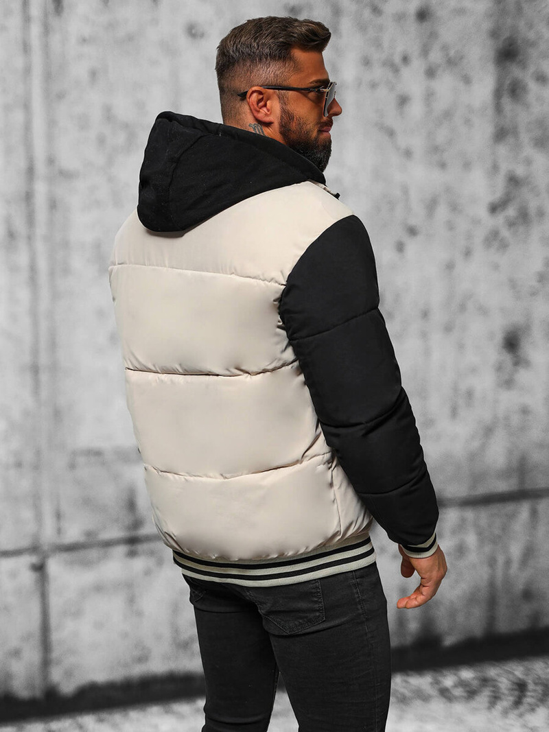 Men's Jacket - Ecru OZONEE JS/31M5002