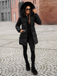 Women's Jacket - Black OZONEE JS/16M9099/392Z