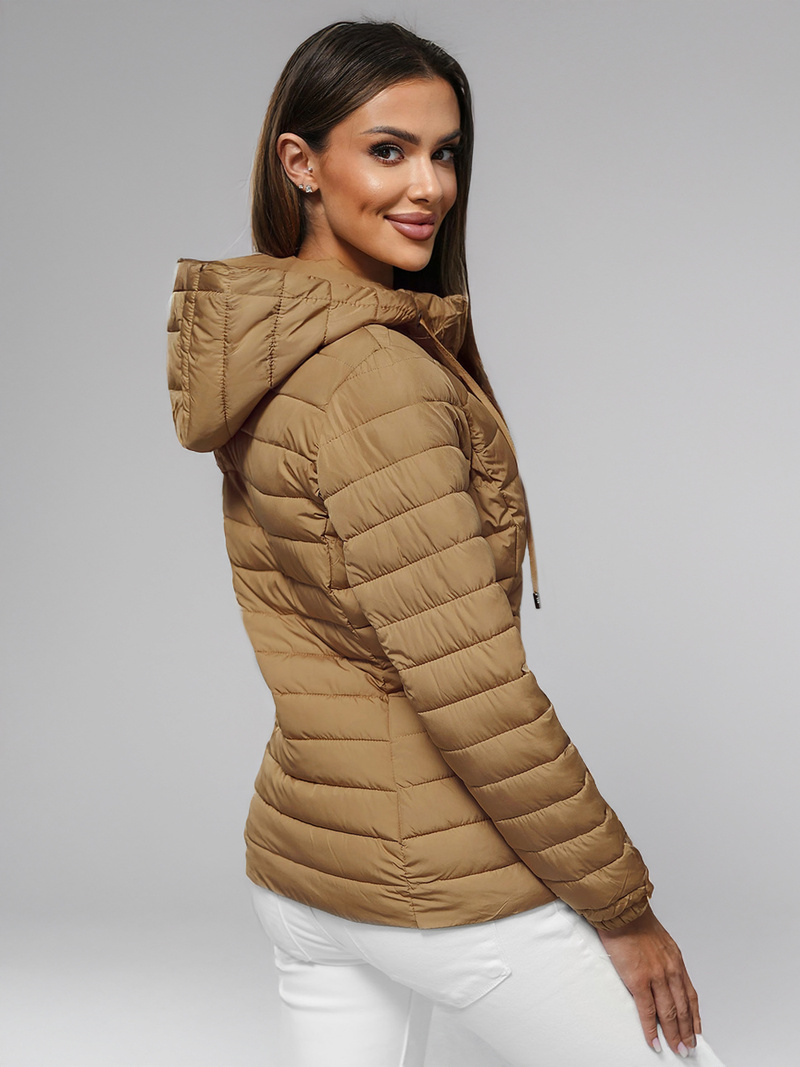 Women's Jacket - Dark Beige OZONEE JS/16M9103/84