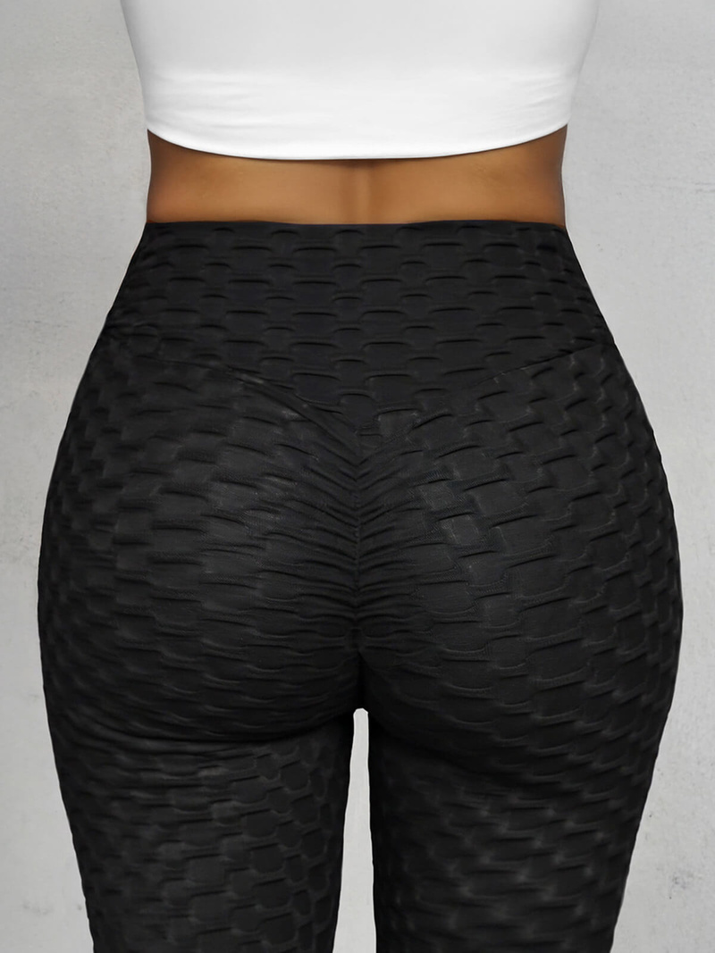 Short Women's Leggings - Black OZONEE JS/17K593/3
