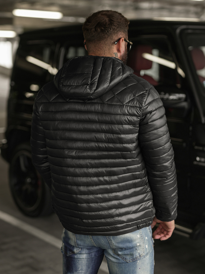 Men's Jacket - Black OZONEE JS/16M9328/392BZ