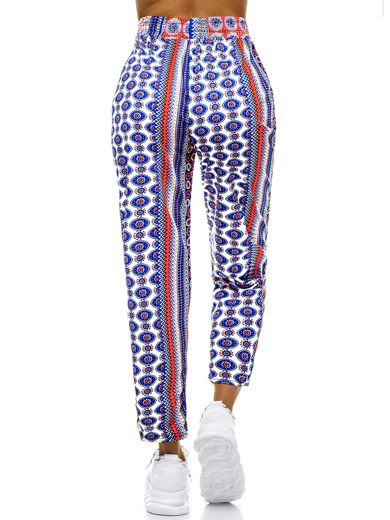 Women's Pants - Blue/Orange OZONEE JS/1017/B69
