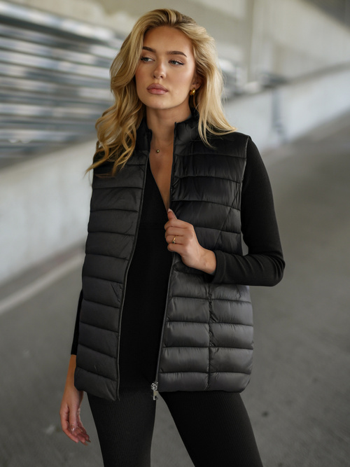 Women's Gilet - Black OZONEE JS/11Z8223