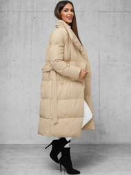 Women's Jacket - Beige OZONEE JS/M737/62Z