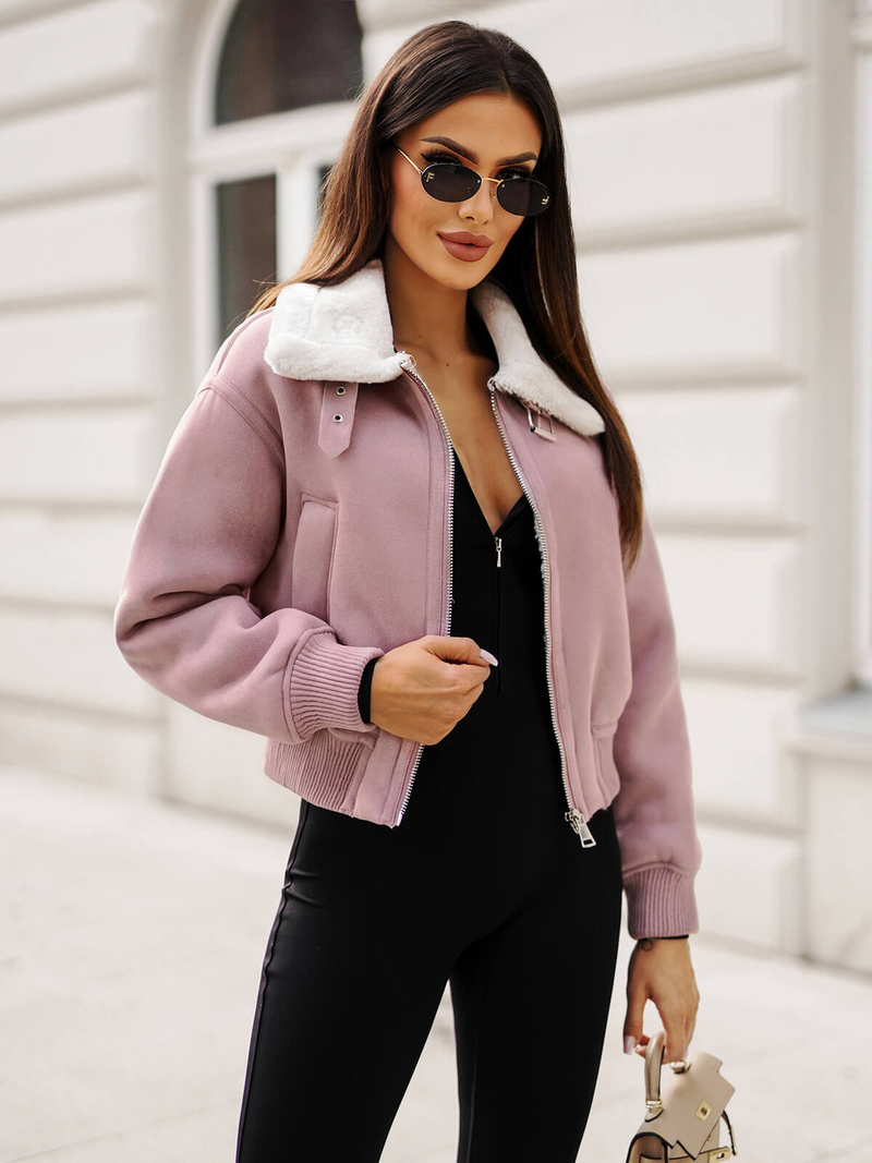 Women's Jacket - Powder Pink OZONEE O/81326