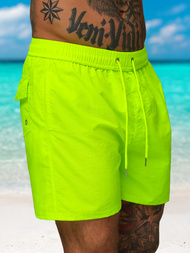 Men's Swim Shorts - Yellow-Neon OZONEE JS/XL018/81