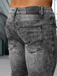 Men's Jeans - Black OZONEE NB/MP0069NZ