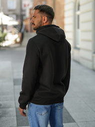 Men's Hoodie - Black OZONEE JS/8B1756/3