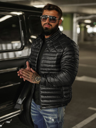 Men's Jacket - Black OZONEE JS/16M9328/392BZ