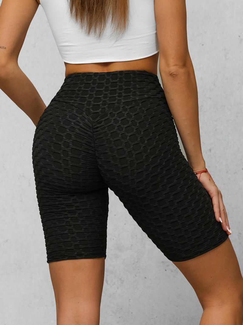 Short Women's Leggings - Black OZONEE JS/17K593/3