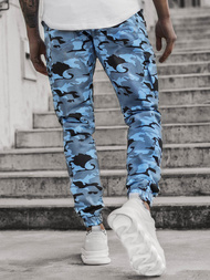 Men's Joggers - Camo-Blue OZONEE A/0853 