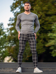 Men's Jumper - Grey OZONEE TMK/YY03/3