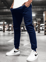 Men's Sweatpants - Dark blue OZONEE JS/XW01