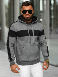 Men's Hoodie - Anthracite OZONEE JS/8B1309/5