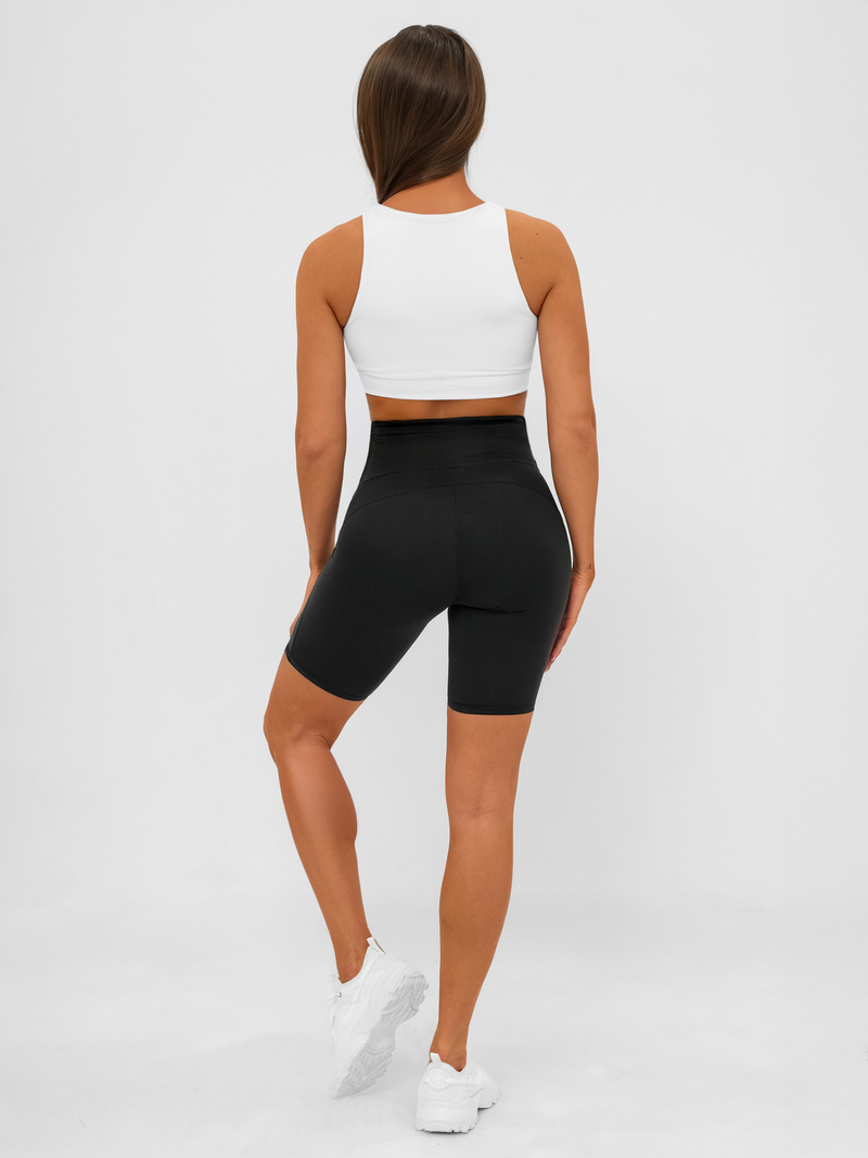 Short Women's Leggings - Black OZONEE JS/17K583/3