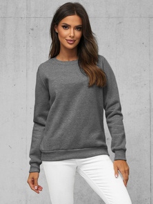 Women's Sweatshirt - Anthracite OZONEE JS/W01Z