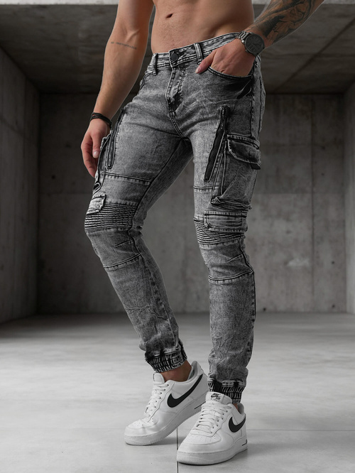 Men's Jeans - Dark Grey OZONEE O/E10017