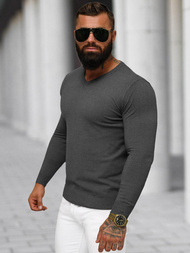 Men's Jumper - Anthracite OZONEE NB/MMB601/3Z
