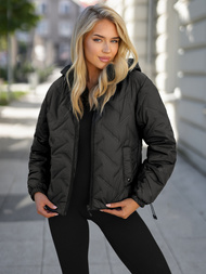 Women's Jacket - Black OZONEE JS/16M9315/392A