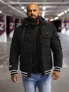 Men's Jacket - Black OZONEE JS/57M7501/392