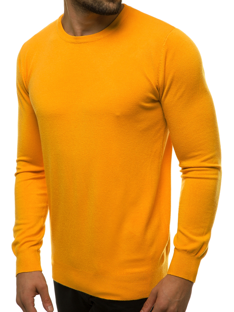 Men's Jumper - Yellow OZONEE TMK/YY01/17