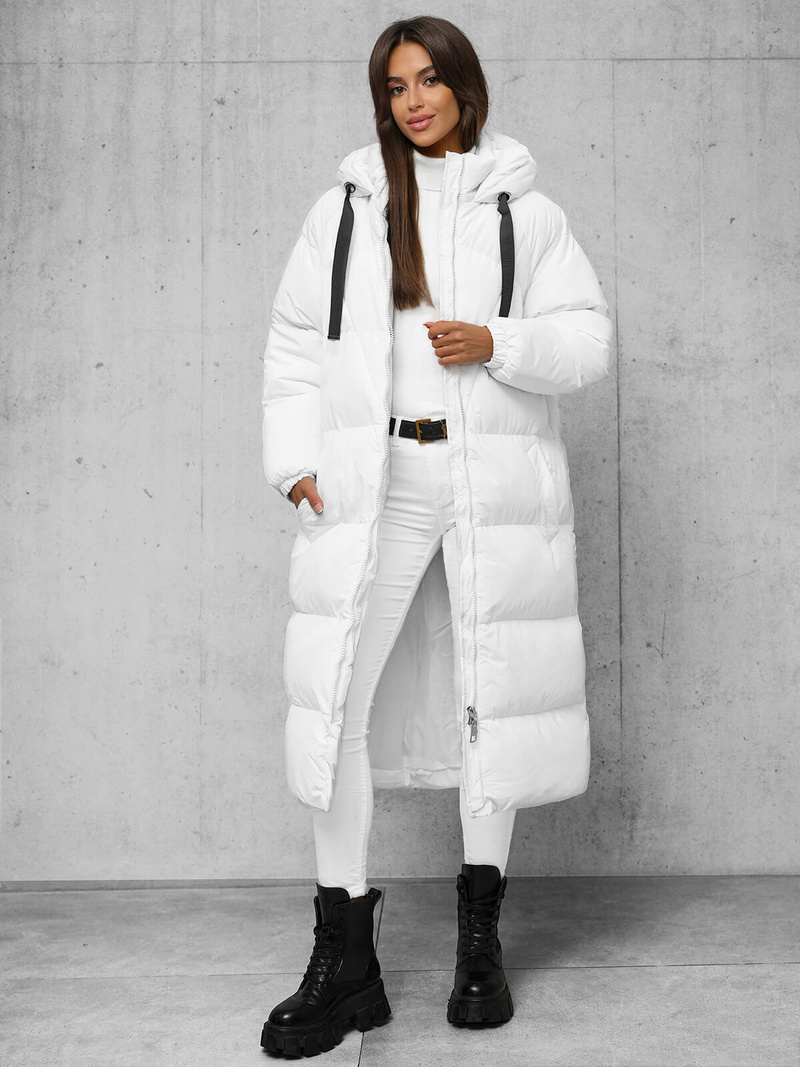 Women's Jacket - White OZONEE JS/5M3163/281Z