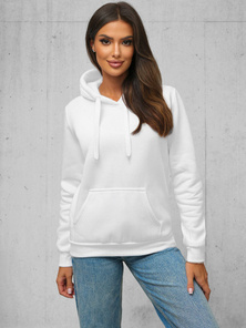 Women's Hoodie - White OZONEE JS/W02Z