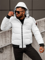 Men's Winter Jacket - White OZONEE JS/31M5031/281