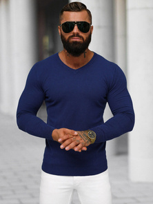 Men's Jumper - Dark Blue OZONEE NB/MMB601/5Z