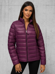 Women's Jacket - Burgundy OZONEE JS/11Z8170Z
